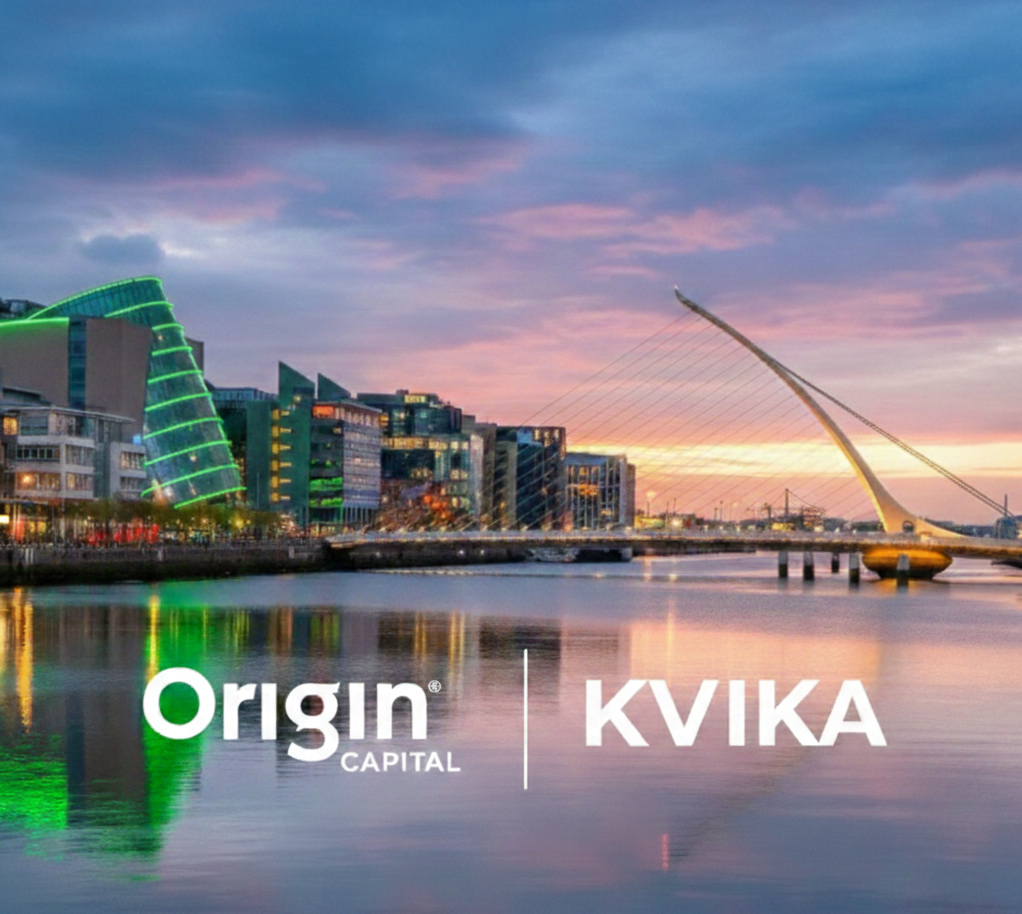 Origin Capital and Kvika banki hf. partnership announcement
